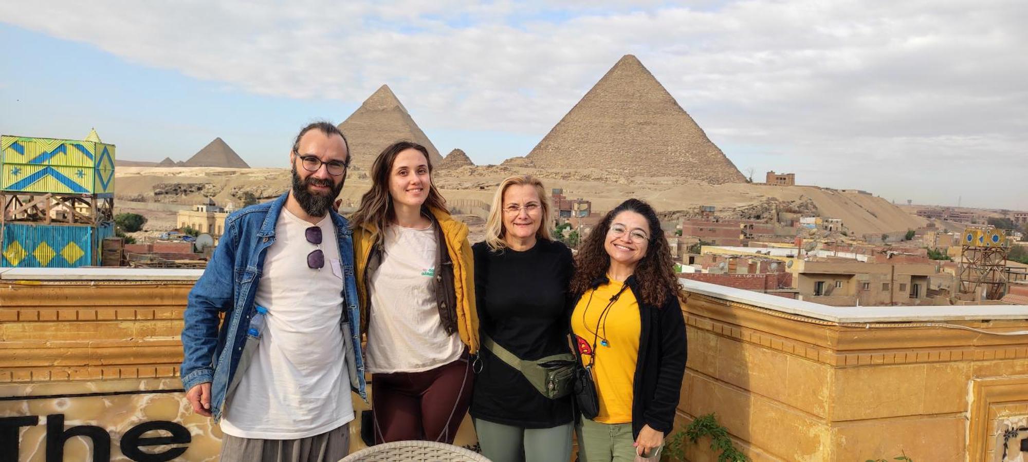Pyramids Kingdom - Guest House Kafret el-Gabal Buitenkant foto